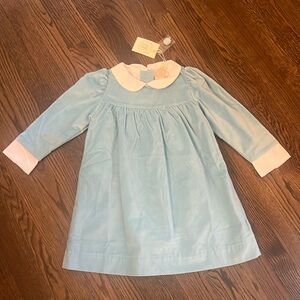 TBBC Patsy's Diner Party Dress (Light Blue Velvet). NWT size 6